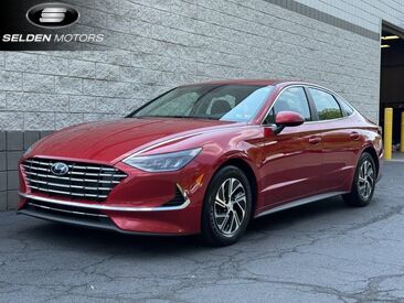 2021 Hyundai Sonata Hybrid Blue