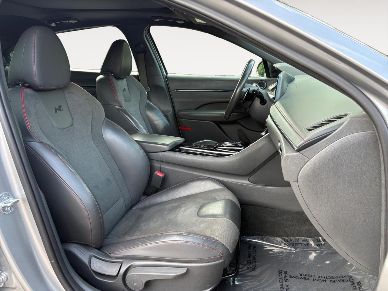 2021 Hyundai Sonata N Line, PANORAMIC MOONROOF, APPLE CARPLAY/ANDROID AUTO, HEATED SEATS, BLIND SPOT ALERT, FORWARD COLLISION WARNING, LANE KEEP ASSIST, PADDLE SHIFTERS, POWER LIFTGATE, PREMIUM BOSE SOUND SYSTEM, LOW MILES, RIDE SMOOTH & IN STYLE! Virginia Beach VA