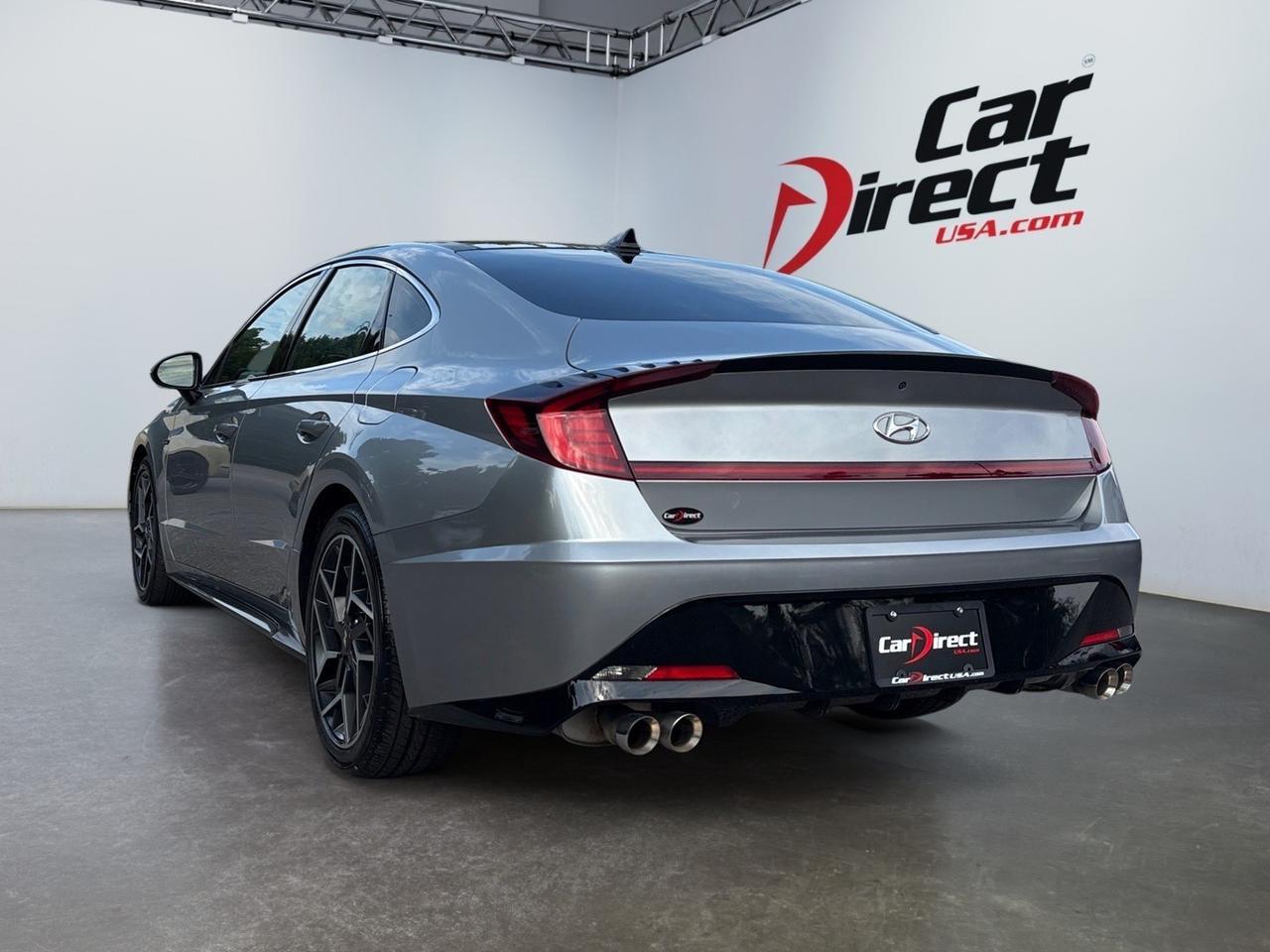 2021 Hyundai Sonata N Line, PANORAMIC MOONROOF, APPLE CARPLAY/ANDROID AUTO, HEATED SEATS, BLIND SPOT ALERT, FORWARD COLLISION WARNING, LANE KEEP ASSIST, PADDLE SHIFTERS, POWER LIFTGATE, PREMIUM BOSE SOUND SYSTEM, LOW MILES, RIDE SMOOTH & IN STYLE! Virginia Beach VA