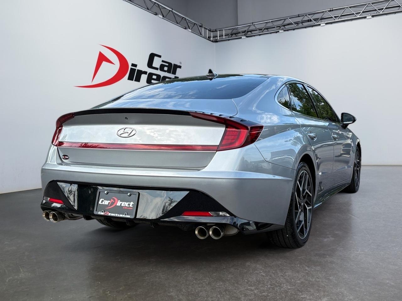 2021 Hyundai Sonata N Line, PANORAMIC MOONROOF, APPLE CARPLAY/ANDROID AUTO, HEATED SEATS, BLIND SPOT ALERT, FORWARD COLLISION WARNING, LANE KEEP ASSIST, PADDLE SHIFTERS, POWER LIFTGATE, PREMIUM BOSE SOUND SYSTEM, LOW MILES, RIDE SMOOTH & IN STYLE! Virginia Beach VA