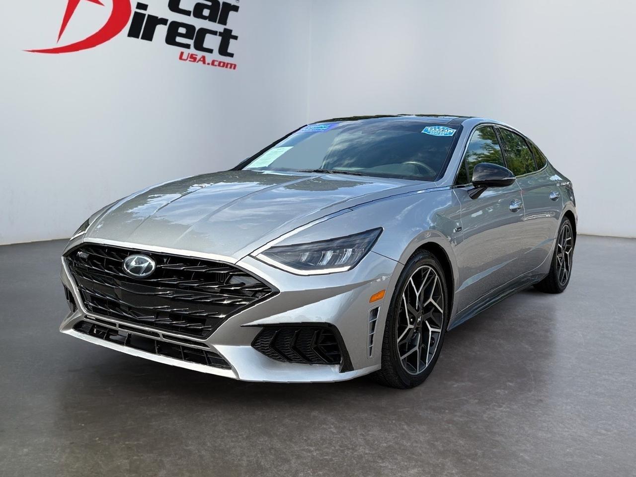 2021 Hyundai Sonata N Line, PANORAMIC MOONROOF, APPLE CARPLAY/ANDROID AUTO, HEATED SEATS, BLIND SPOT ALERT, FORWARD COLLISION WARNING, LANE KEEP ASSIST, PADDLE SHIFTERS, POWER LIFTGATE, PREMIUM BOSE SOUND SYSTEM, LOW MILES, RIDE SMOOTH & IN STYLE! Virginia Beach VA