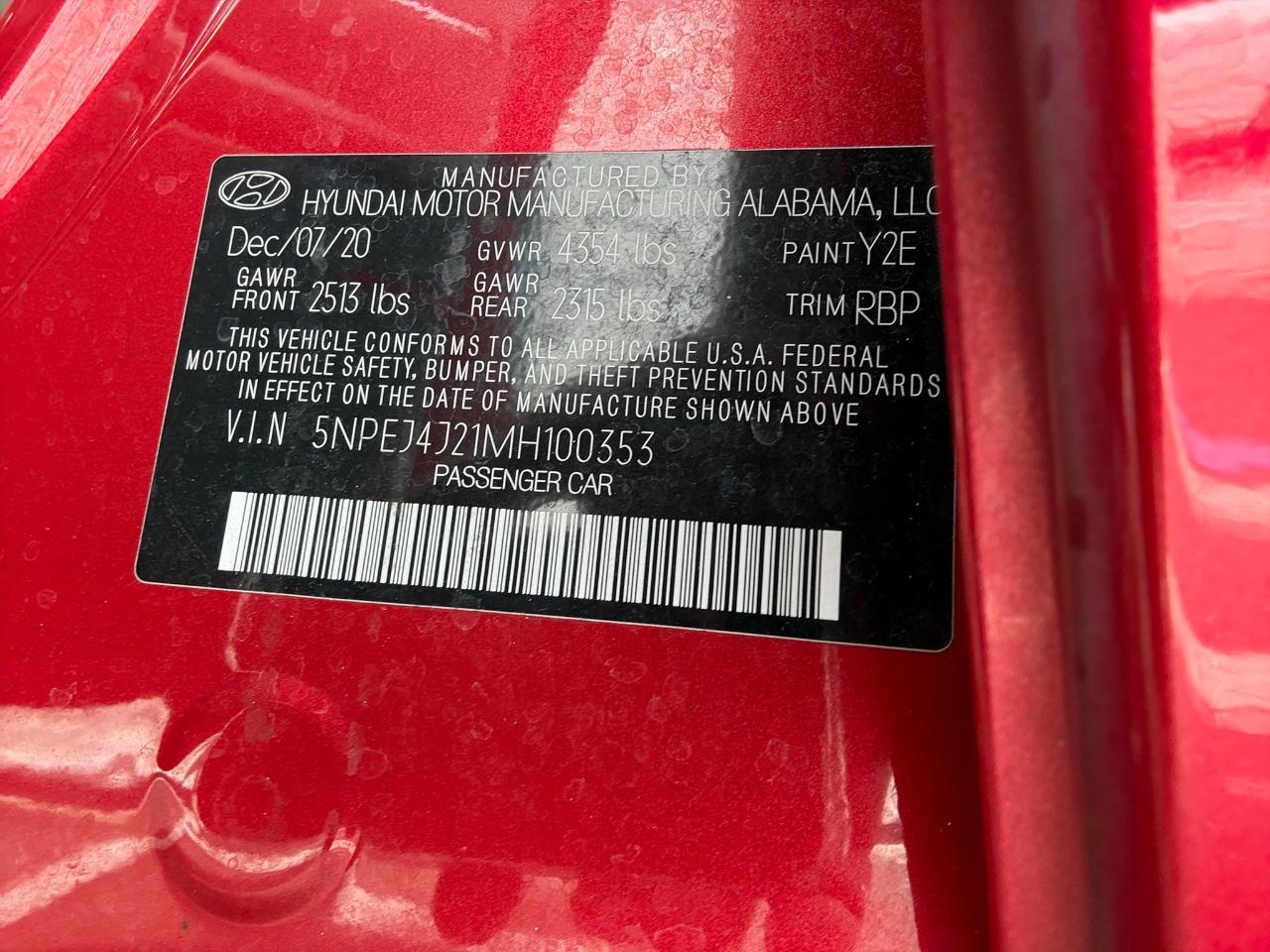 2021 Hyundai Sonata SEL Plus 1.6T Jacksonville FL