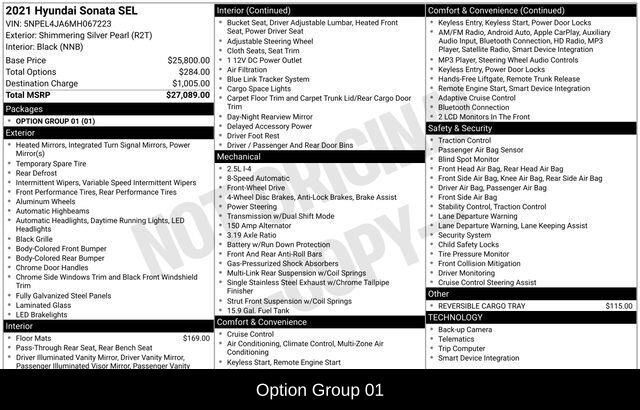 2021 Hyundai Sonata SEL Raleigh NC