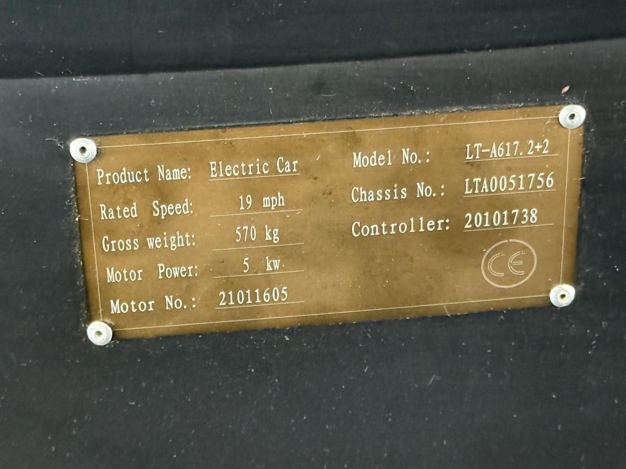 2021 ICON EV LT-A617 2+2 Folsom CA