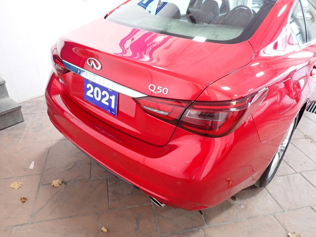 2021 INFINITI Q50 3.0T LUXE AWD LEATHER SUNROOF Listowel ON