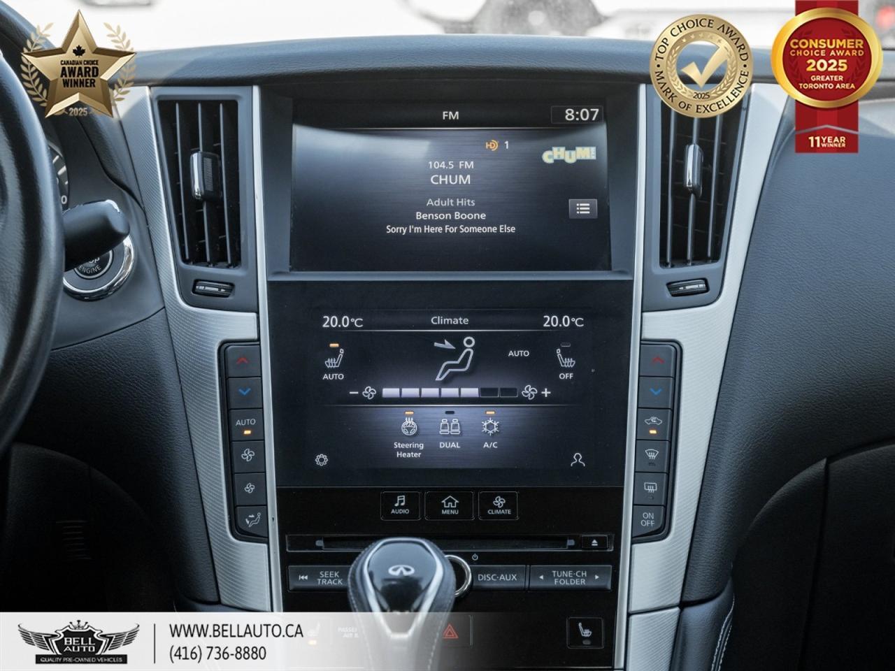 2021 INFINITI Q50 Essential Tech AWD 360CAM SUNROOF B.SPOT BOSE NOACCIDENT Toronto ON