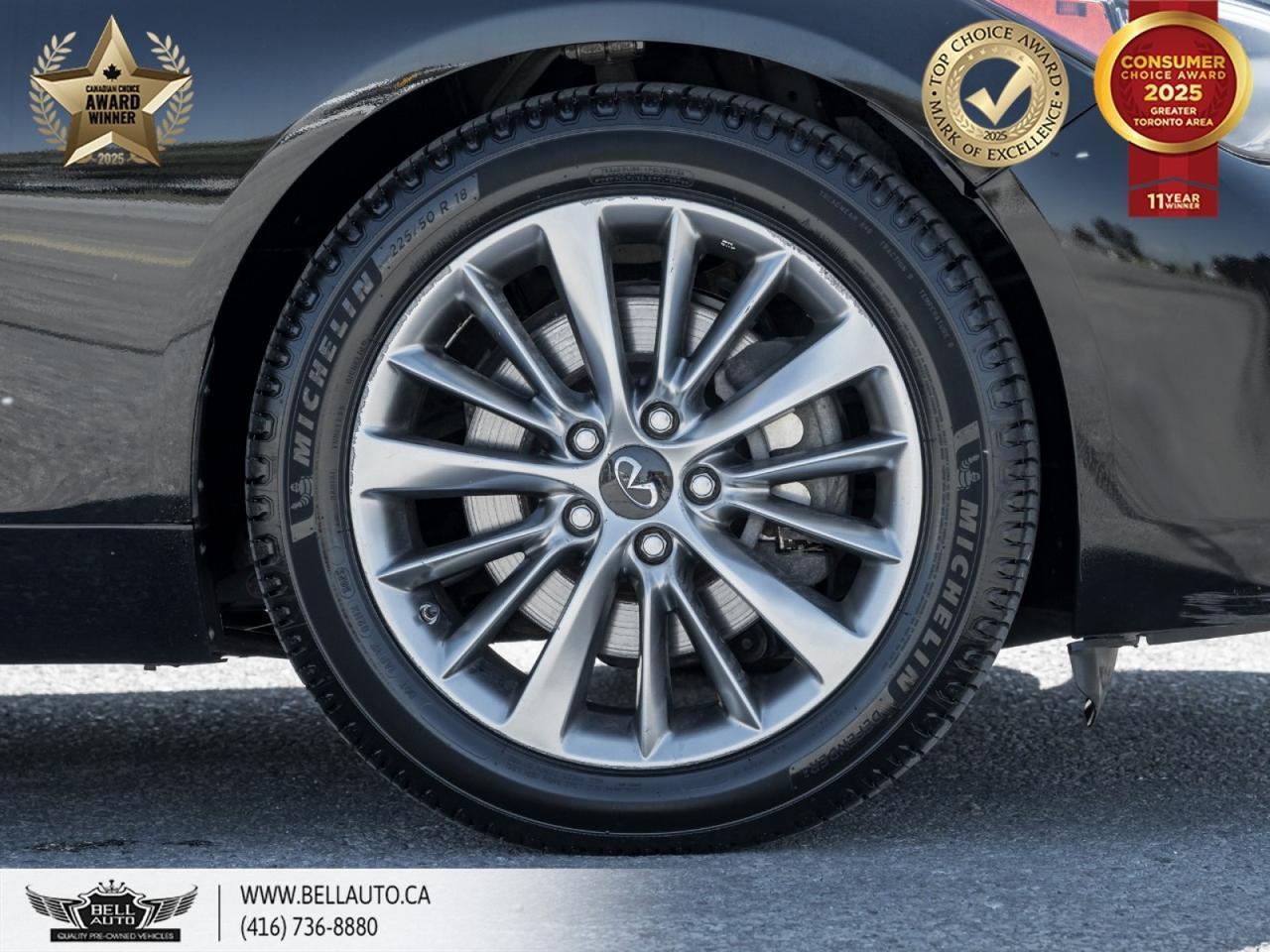 2021 INFINITI Q50 Essential Tech AWD 360CAM SUNROOF B.SPOT BOSE NOACCIDENT Toronto ON