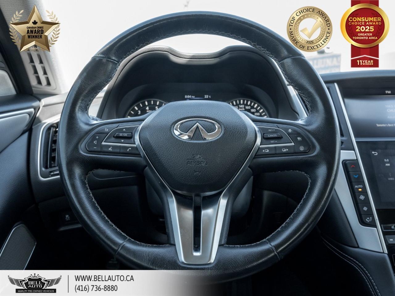 2021 INFINITI Q50 Essential Tech AWD 360CAM SUNROOF BOSE NOACCIDENT Toronto ON