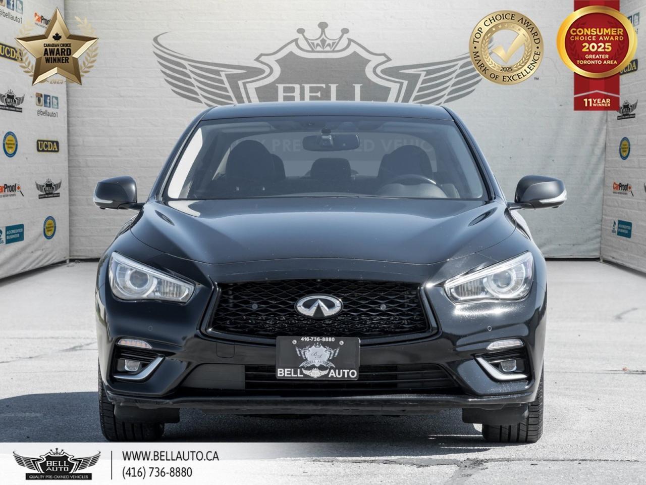 2021 INFINITI Q50 Essential Tech AWD 360CAM SUNROOF BOSE NOACCIDENT Toronto ON