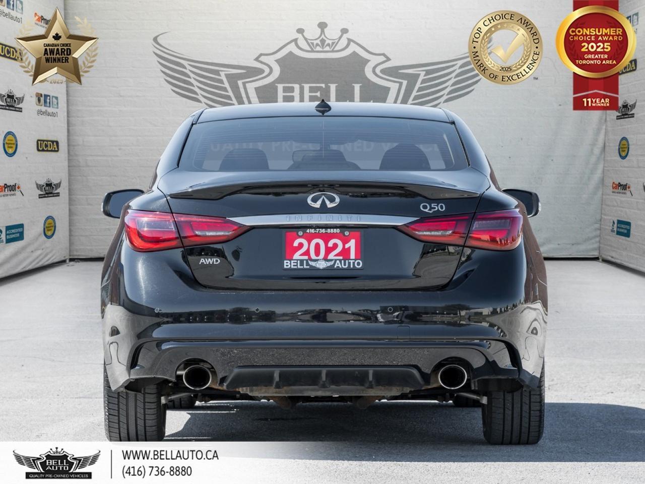 2021 INFINITI Q50 Essential Tech AWD 360CAM SUNROOF BOSE NOACCIDENT Toronto ON