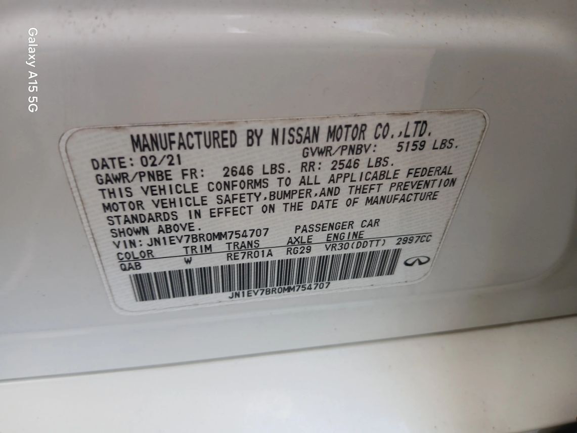 2021 INFINITI Q50 LUXE Sedan 4D Maitland FL