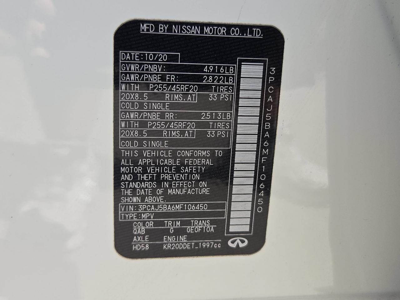 2021 INFINITI QX50 LUXE San Antonio TX