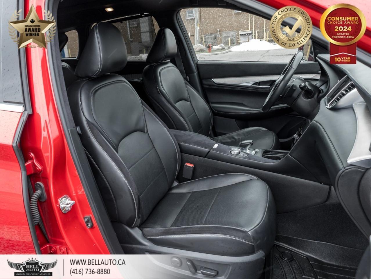 2021 INFINITI QX50 Sensory, 360CAM, HUD, LTHR, NAVI, PANO, B.SPOT, BOSE, SENSORS, WOODTRIM, NOACCIDENT Toronto ON