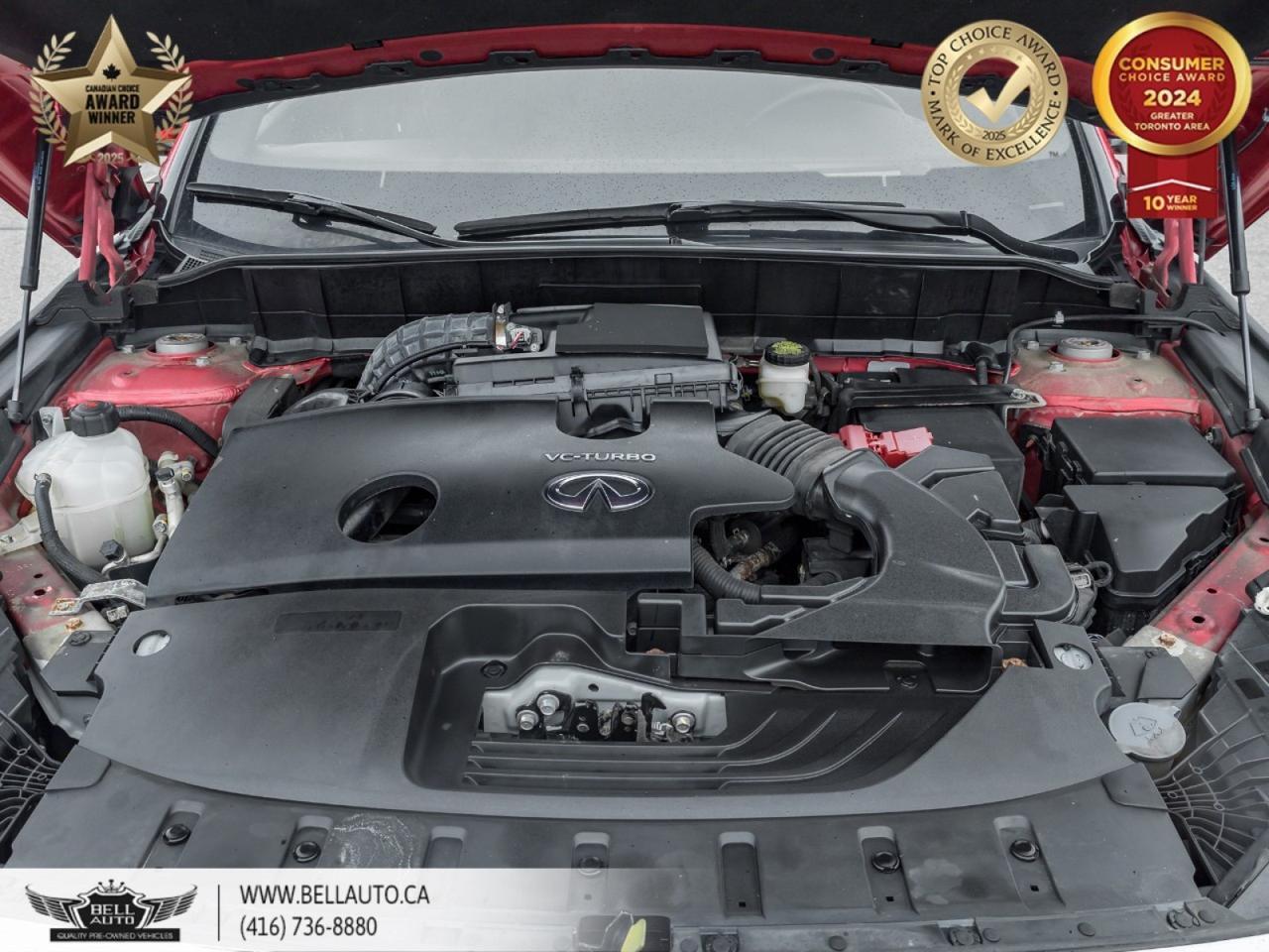 2021 INFINITI QX50 Sensory, 360CAM, HUD, LTHR, NAVI, PANO, B.SPOT, BOSE, SENSORS, WOODTRIM, NOACCIDENT Toronto ON