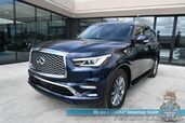 2021 INFINITI QX80 LUXE / 4X4 / Auto Start / Power & Heated Leather Seats / Heated Steering Wheel / Sunroof / Navigation / Adaptive Cruise / Bose Speakers / Lane Depart & Blind Spot Alert / Adaptive Cruise / 3rd Row / Seats 7 / Tow pkg