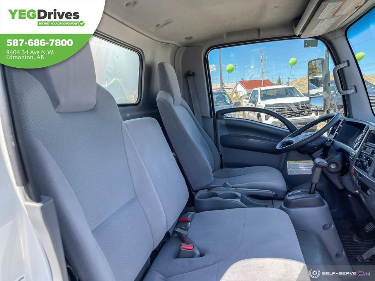 2021 ISUZU NPR HD-14 FOOT BOX- WITH LIFTGATE Edmonton AB