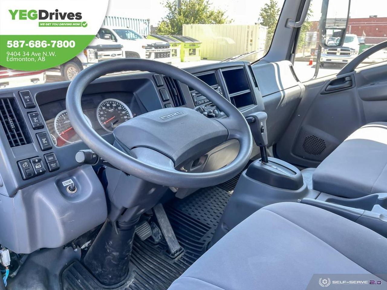 2021 ISUZU NPR HD-14 FOOT BOX- WITH LIFTGATE Edmonton AB