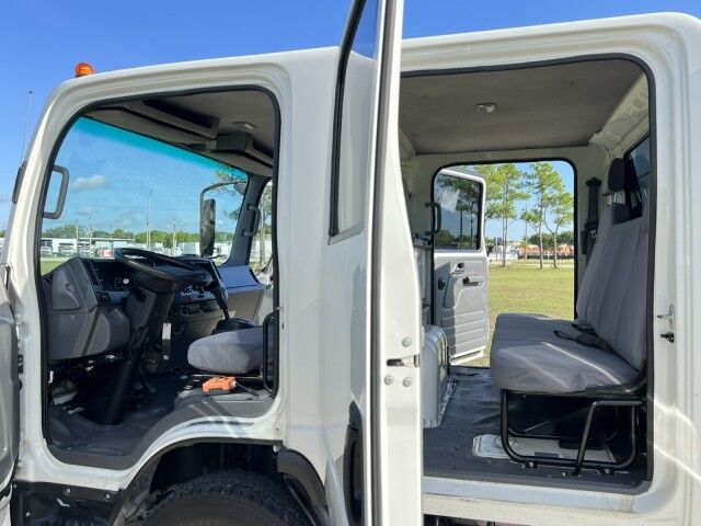 2021 Isuzu NPR Crew Cab 14&apos; Aluminum Landscape Dump Truck Homestead FL