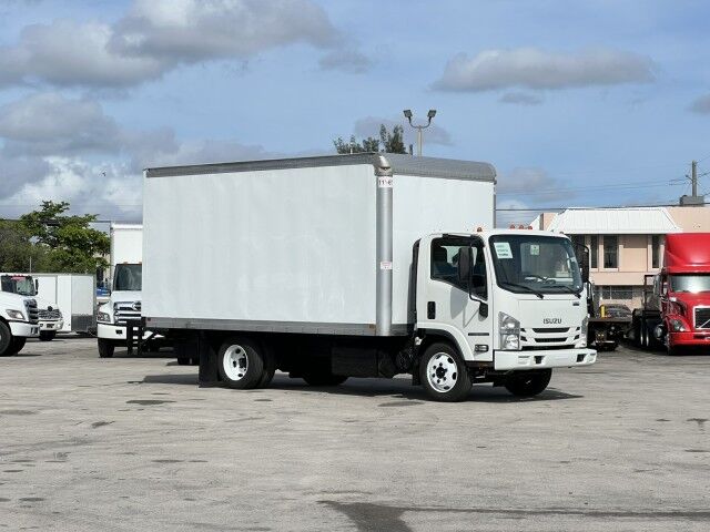 2021 Isuzu NPR-XD 16&apos; Dry Box Truck with 2,000 LB Lift Gate Miami FL