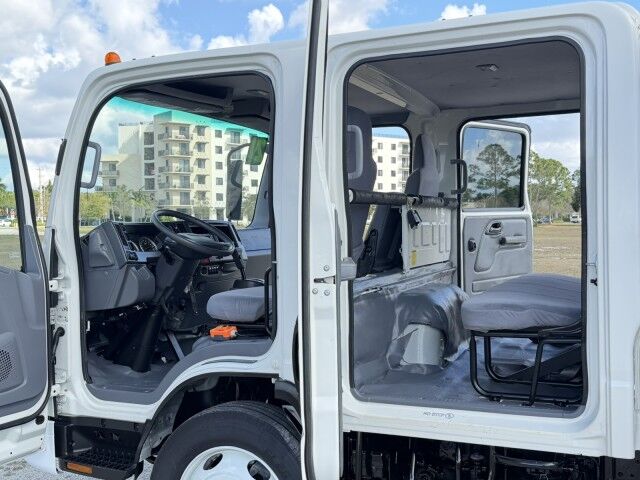 2021 Isuzu NPR-XD Crew Cab 14' Aluminum Landscape Dump Truck Homestead FL