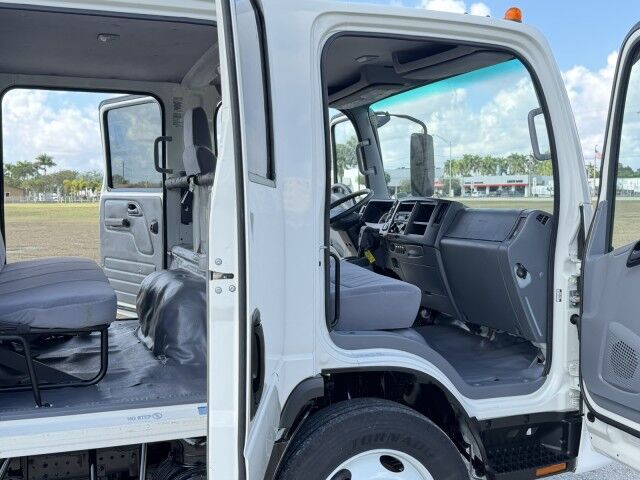 2021 Isuzu NPR-XD Crew Cab 14' Aluminum Landscape Dump Truck Homestead FL