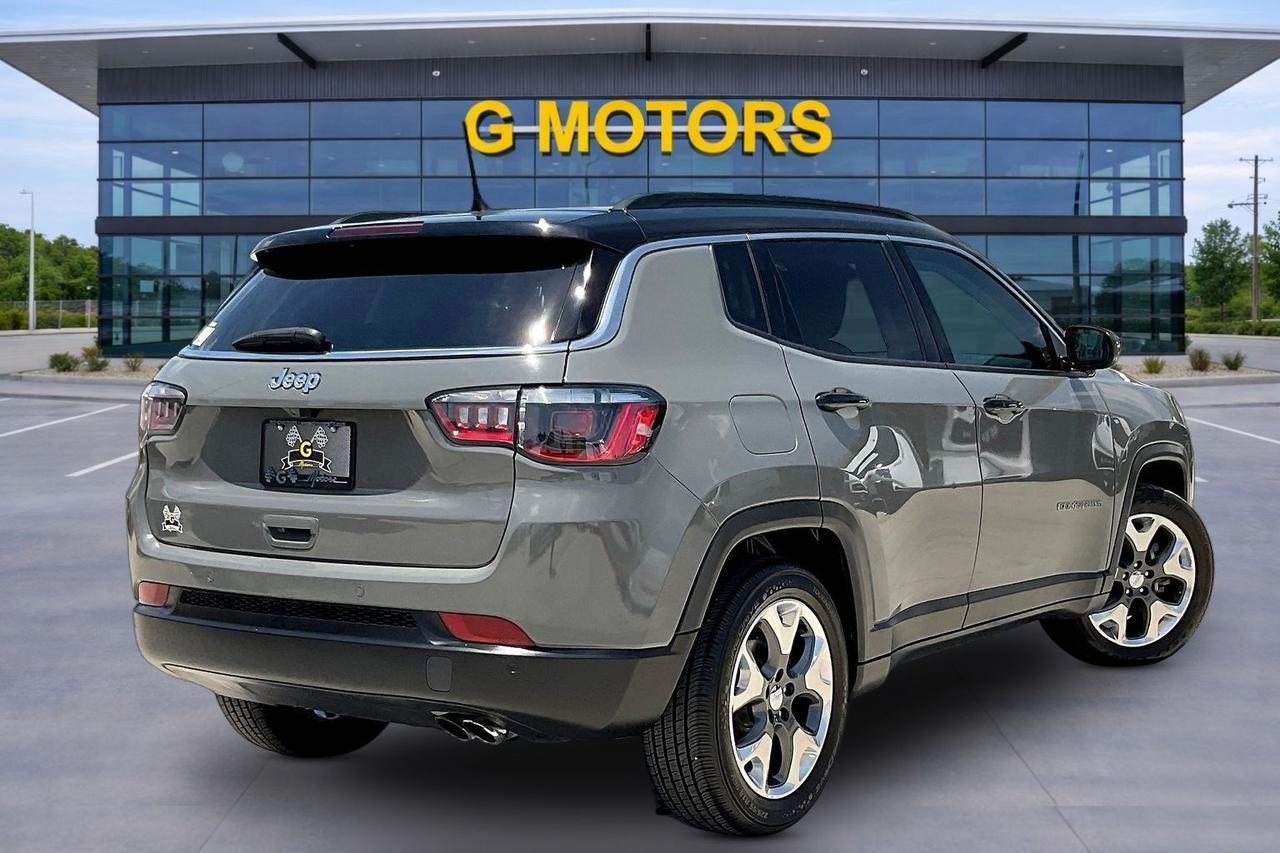 2021 JEEP COMPASS LIMITED GRAY at G Motors