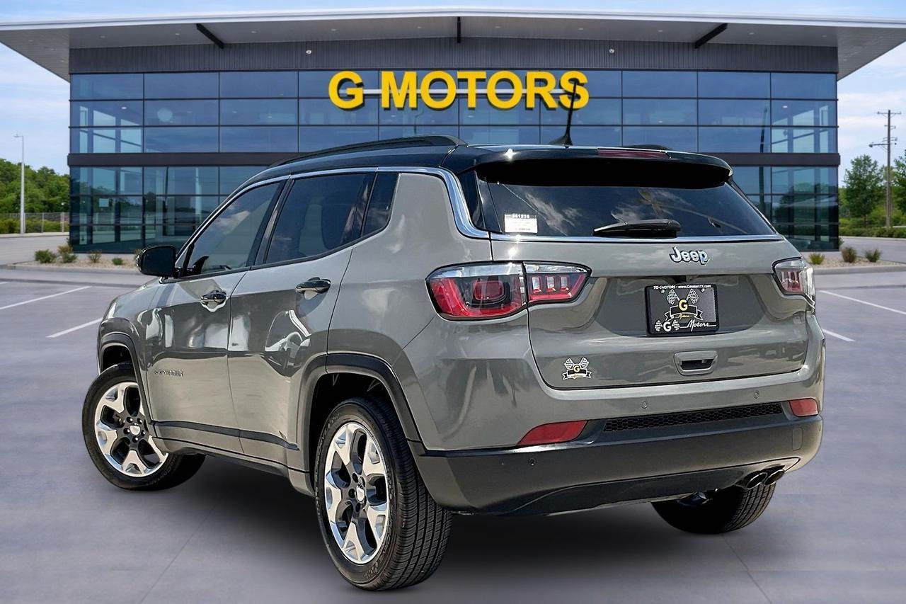 2021 JEEP COMPASS LIMITED GRAY at G Motors