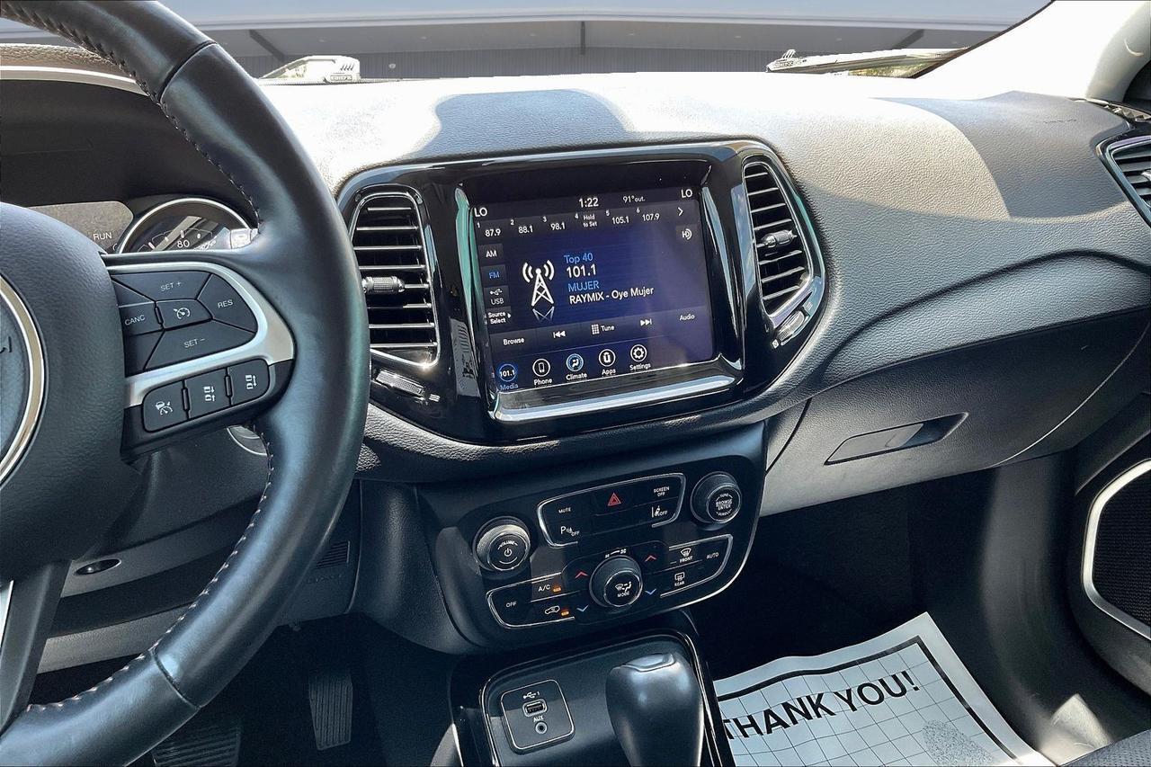 2021 JEEP COMPASS LIMITED GRAY at G Motors