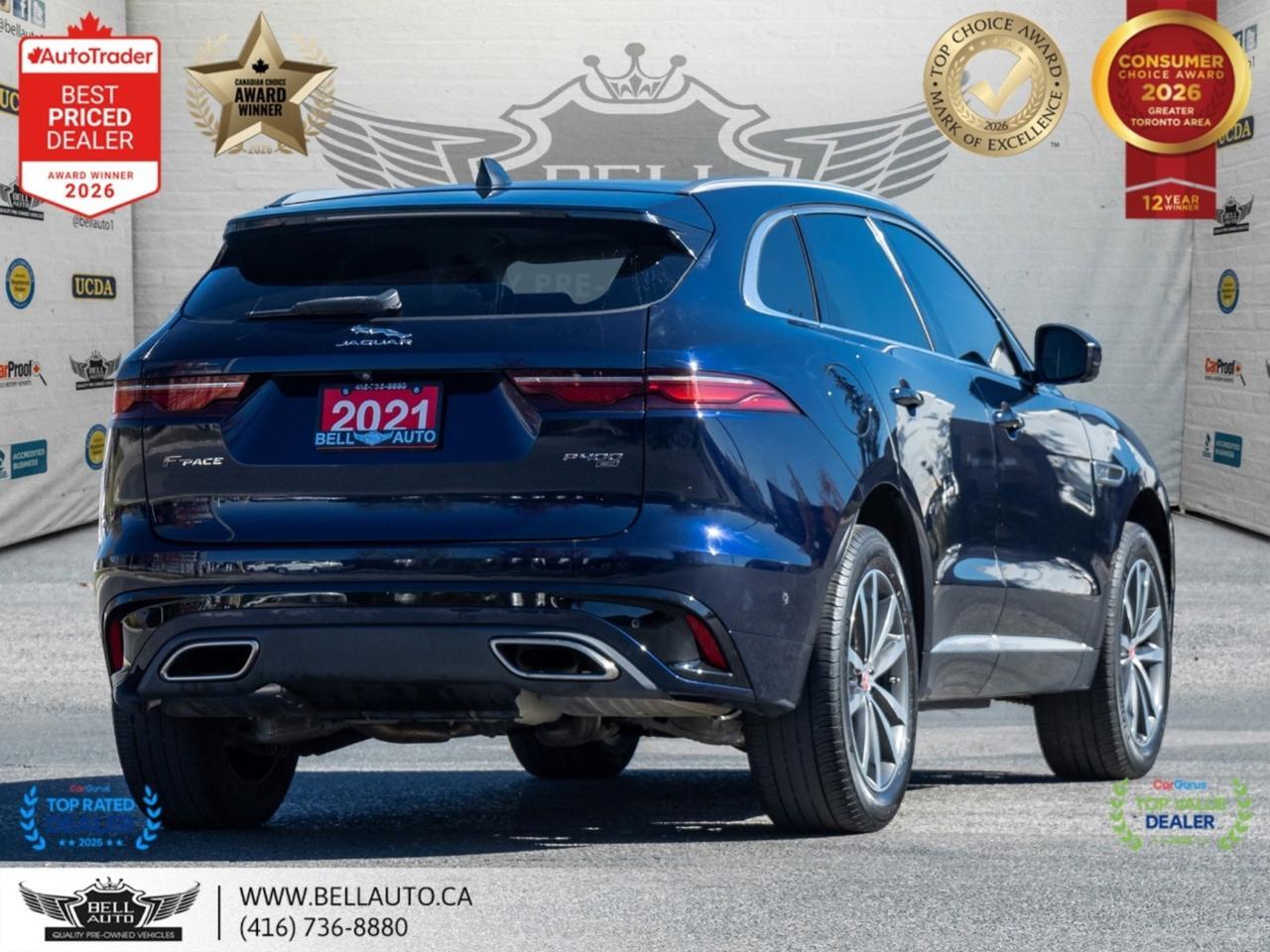 2021 Jaguar F-PACE P400 R-Dynamic S NAVI 360CAM PANO MERIDIAN NOACCIDENT Toronto ON