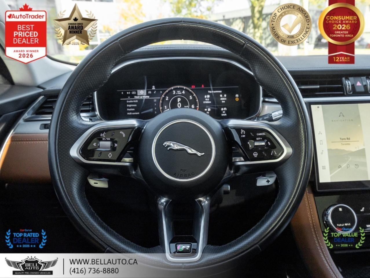 2021 Jaguar F-PACE P400 R-Dynamic S NAVI 360CAM PANO MERIDIAN NOACCIDENT Toronto ON