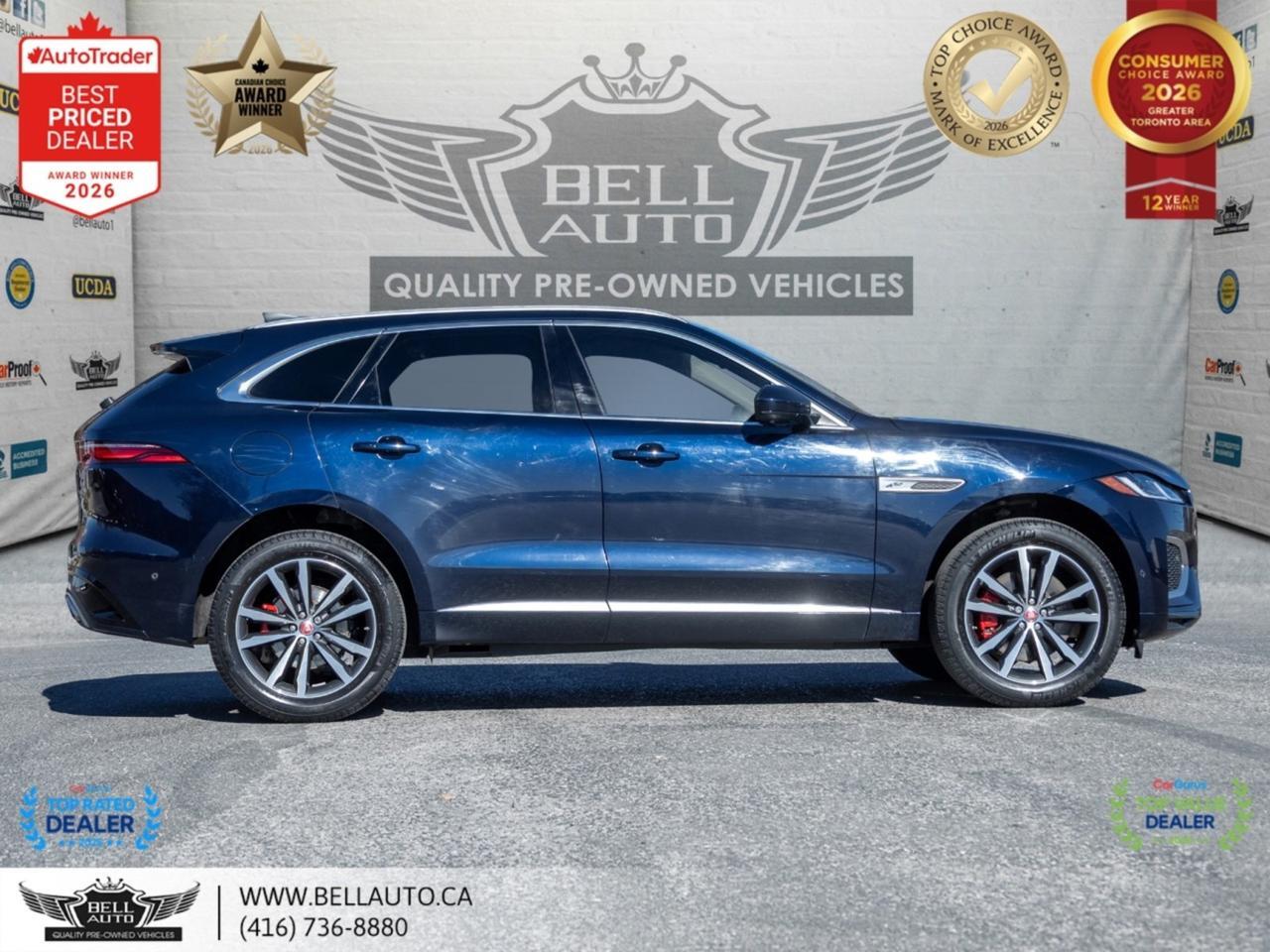 2021 Jaguar F-PACE P400 R-Dynamic S NAVI 360CAM PANO MERIDIAN NOACCIDENT Toronto ON