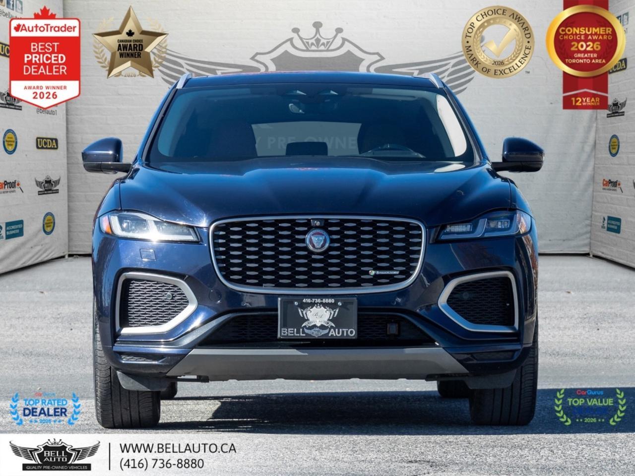 2021 Jaguar F-PACE P400 R-Dynamic S NAVI 360CAM PANO MERIDIAN NOACCIDENT Toronto ON