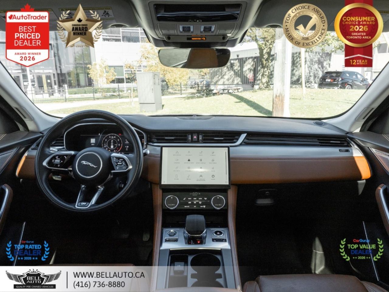 2021 Jaguar F-PACE P400 R-Dynamic S NAVI 360CAM PANO MERIDIAN NOACCIDENT Toronto ON