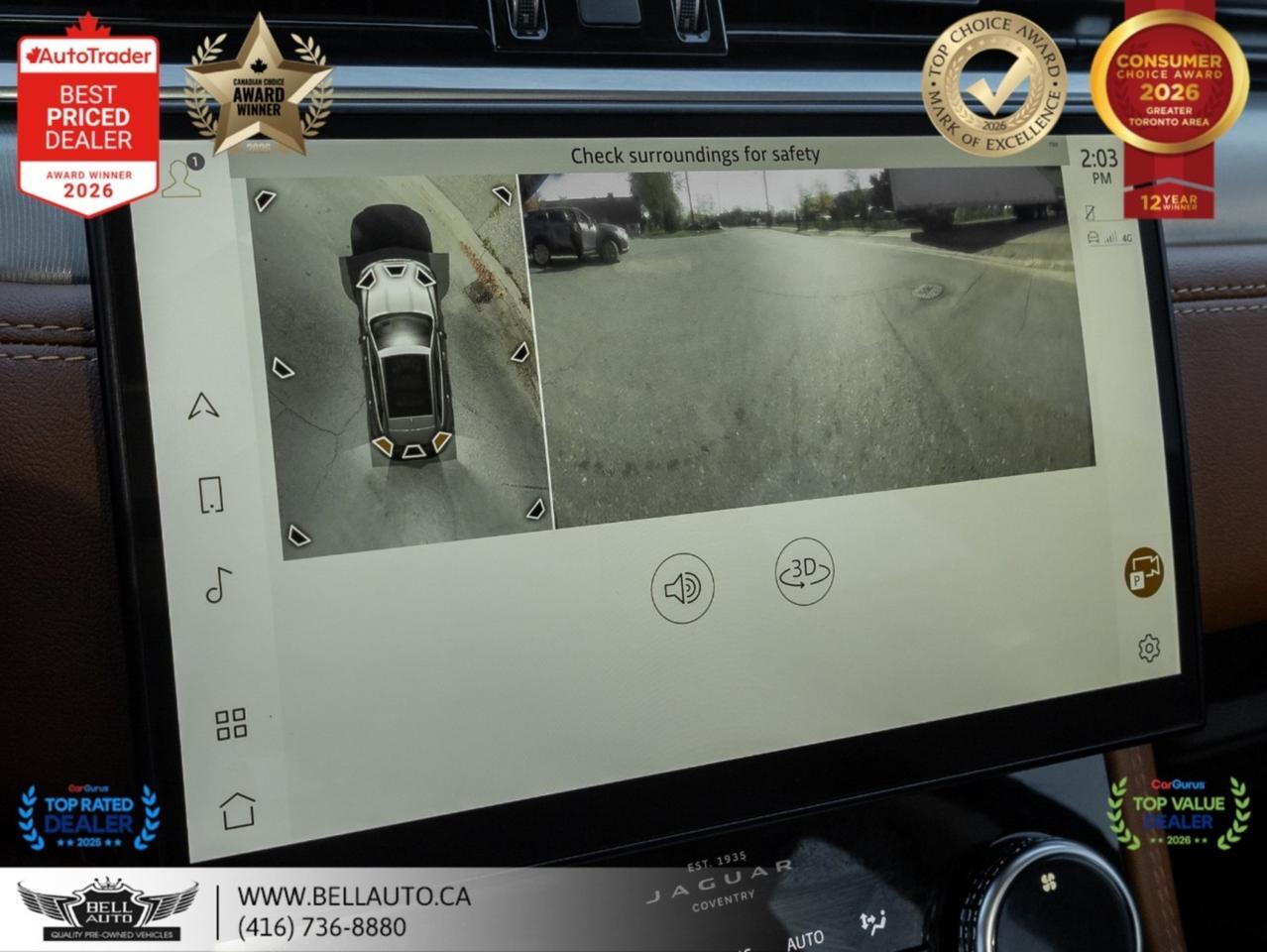 2021 Jaguar F-PACE P400 R-Dynamic S NAVI 360CAM PANO MERIDIAN NOACCIDENT Toronto ON