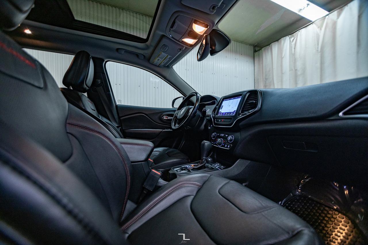 2021 Jeep Cherokee 4x4 Trailhawk Elite Leather Roof Nav Red Deer AB