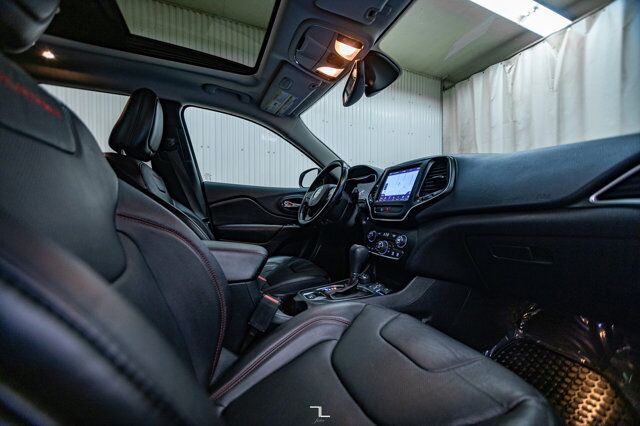 2021 Jeep Cherokee 4x4 Trailhawk Elite Leather Roof Nav Red Deer AB