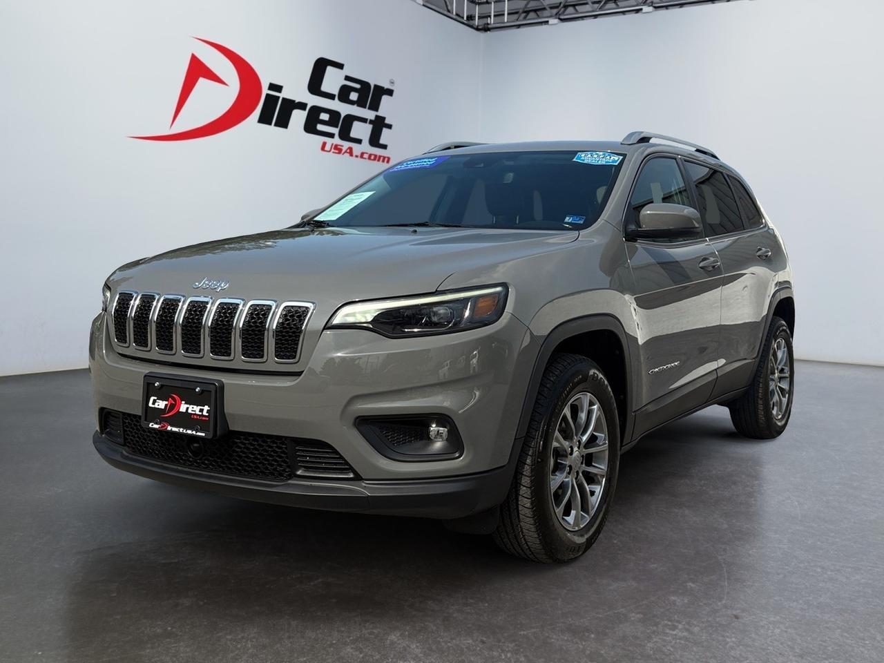 2021 Jeep Cherokee Latitude Plus, LANE DEPARTURE WARNING, BLIND SPOT ALERT, FORWARD COLLISION ALERT, AUTO START/STOP, HEATED STEERING WHEEL & SEATS, APPLE CARPLAY/ANDROID AUTO, BACKUP CAMERA, PARKING SENSORS, REMOTE & KEYLESS START, ONLY 1 OWNER, CLEAN CARFAX, GRAB THE