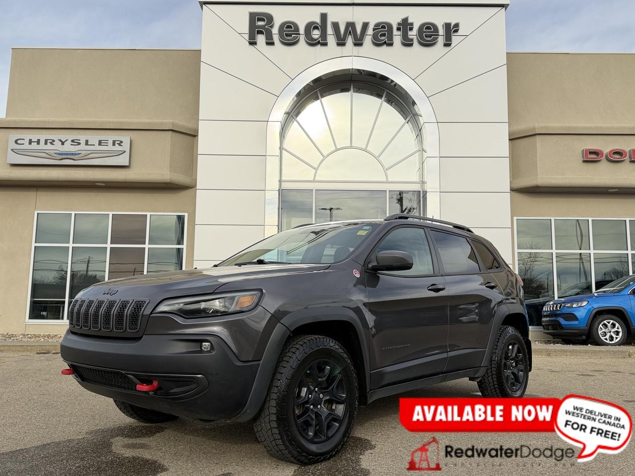 2021 Jeep Cherokee Trailhawk 4x4 | V6 | Remote Start | Backup Camera | Heated Seats