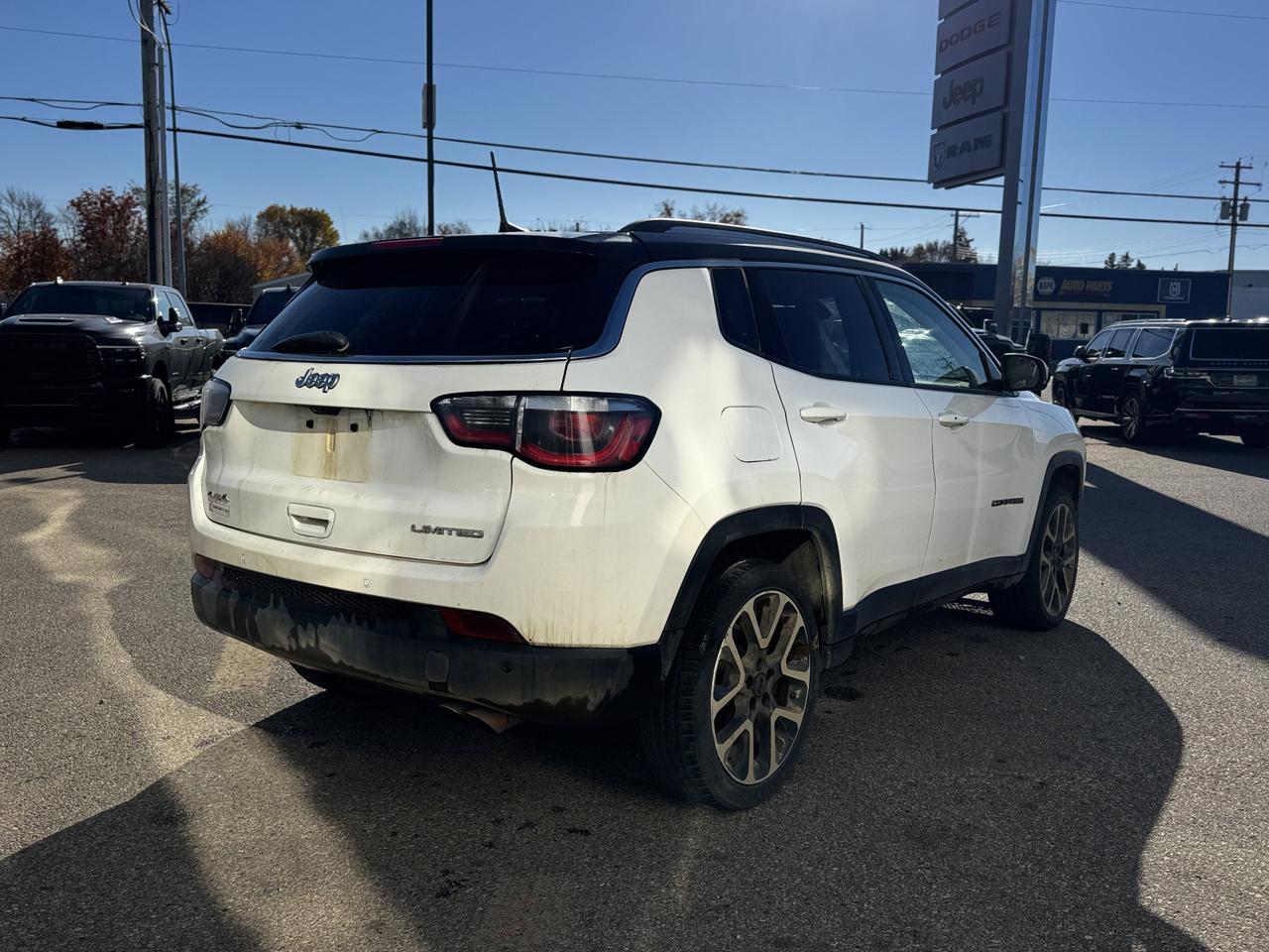2021 Jeep Compass Limited 4x4 | Leather | Power Liftgate | Backup Camera | Remote Start Redwater AB