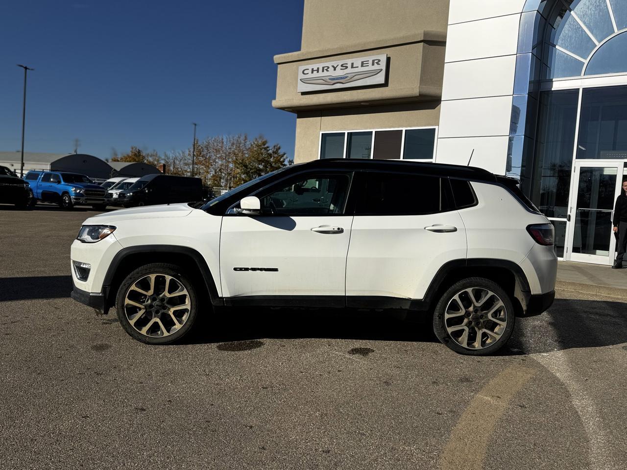 2021 Jeep Compass Limited 4x4 | Leather | Power Liftgate | Backup Camera | Remote Start Redwater AB