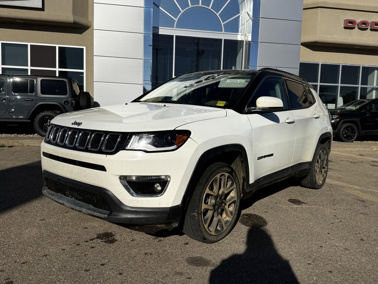 2021 Jeep Compass Limited 4x4 | Leather | Power Liftgate | Backup Camera | Remote Start Redwater AB