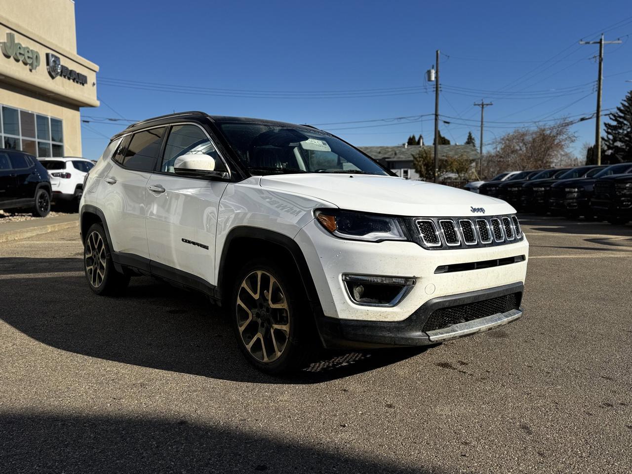 2021 Jeep Compass Limited 4x4 | Leather | Power Liftgate | Backup Camera | Remote Start Redwater AB