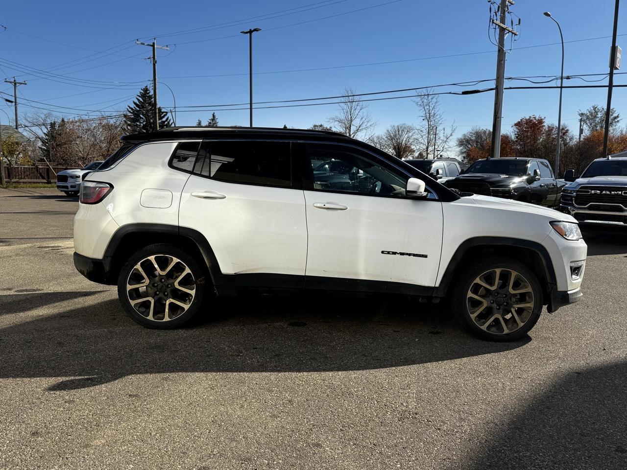 2021 Jeep Compass Limited 4x4 | Leather | Power Liftgate | Backup Camera | Remote Start Redwater AB