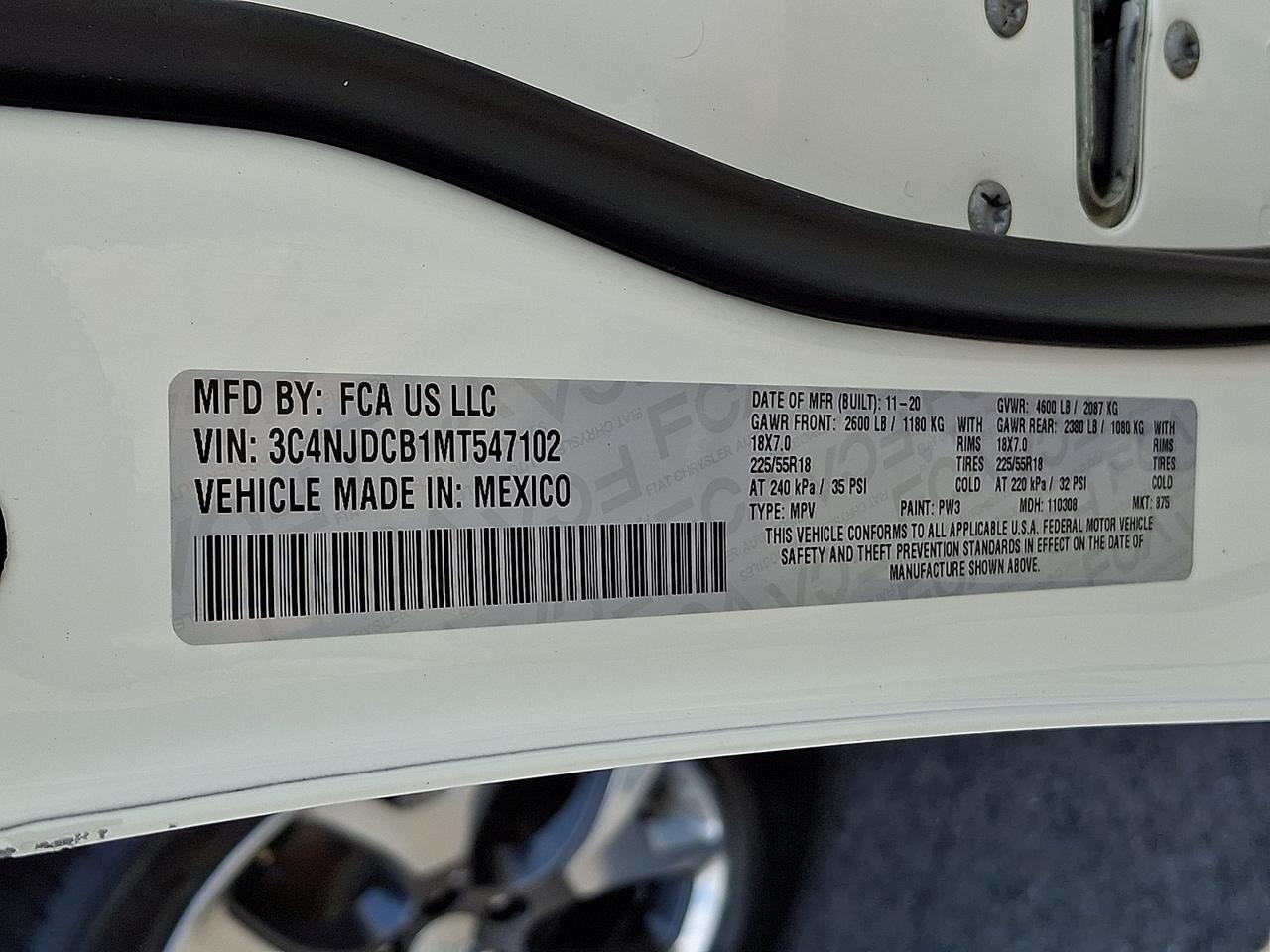 2021 Jeep Compass Limited 4x4 Vineland NJ
