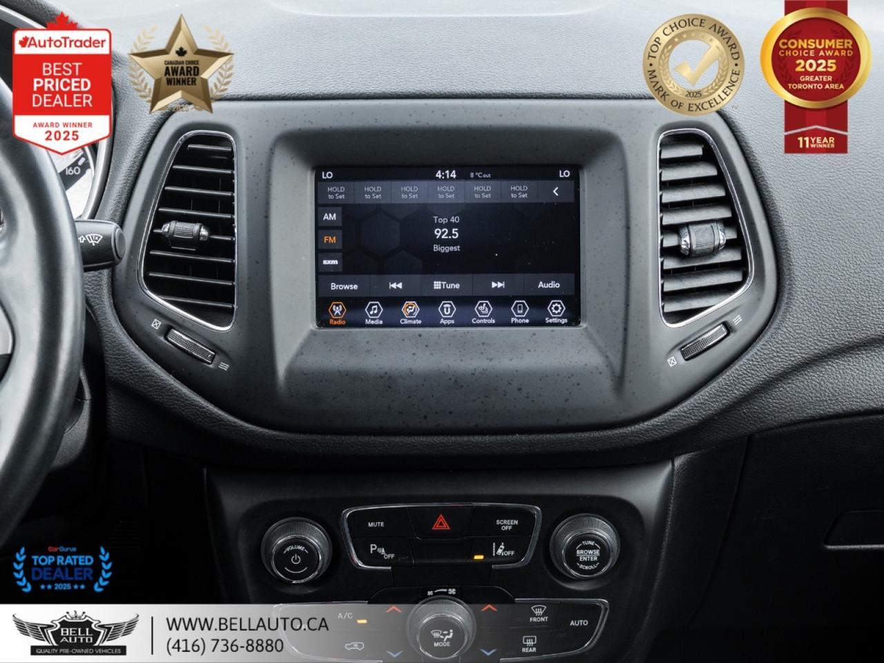 2021 Jeep Compass North | 4WD | SCREEN | B.CAM | HTDSEATS | NOACCIDENT Toronto ON