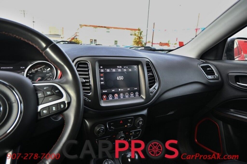 2021 Jeep Compass Trailhawk 4x4 - 2.4L - Leather Seats - Bluetooth - Backup Camera - Blind Spot and Cross Path Detection - Keyless Entry - Push To Start Anchorage AK