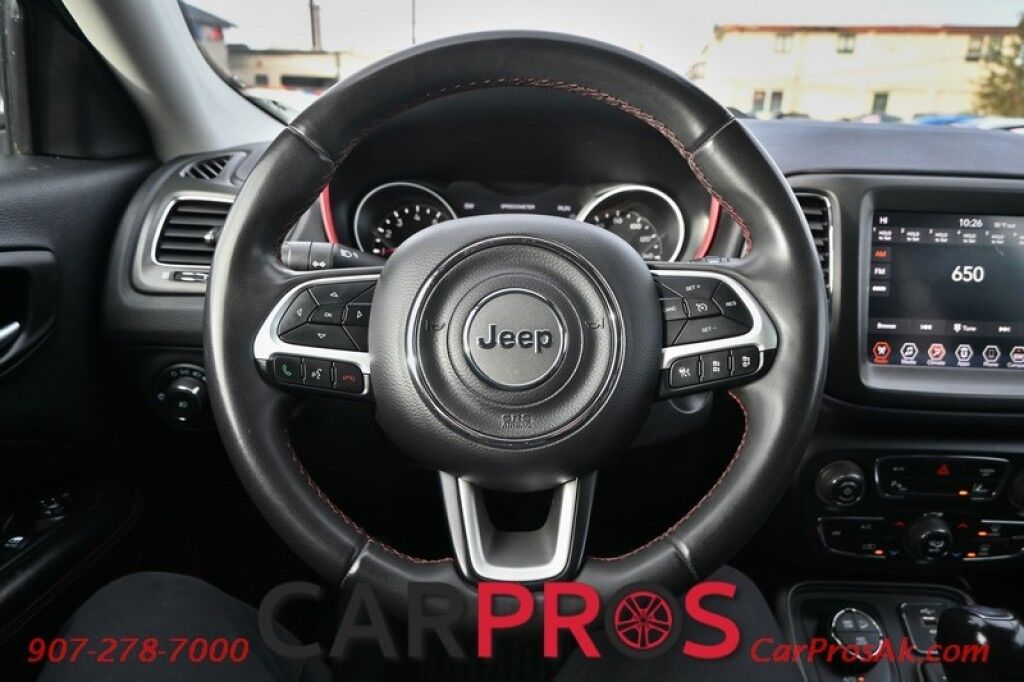 2021 Jeep Compass Trailhawk 4x4 - 2.4L - Leather Seats - Bluetooth - Backup Camera - Blind Spot and Cross Path Detection - Keyless Entry - Push To Start Anchorage AK