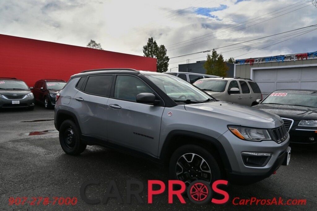 2021 Jeep Compass Trailhawk 4x4 - 2.4L - Leather Seats - Bluetooth - Backup Camera - Blind Spot and Cross Path Detection - Keyless Entry - Push To Start Anchorage AK