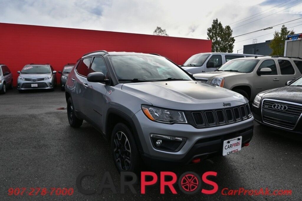 2021 Jeep Compass Trailhawk 4x4 - 2.4L - Leather Seats - Bluetooth - Backup Camera - Blind Spot and Cross Path Detection - Keyless Entry - Push To Start Anchorage AK