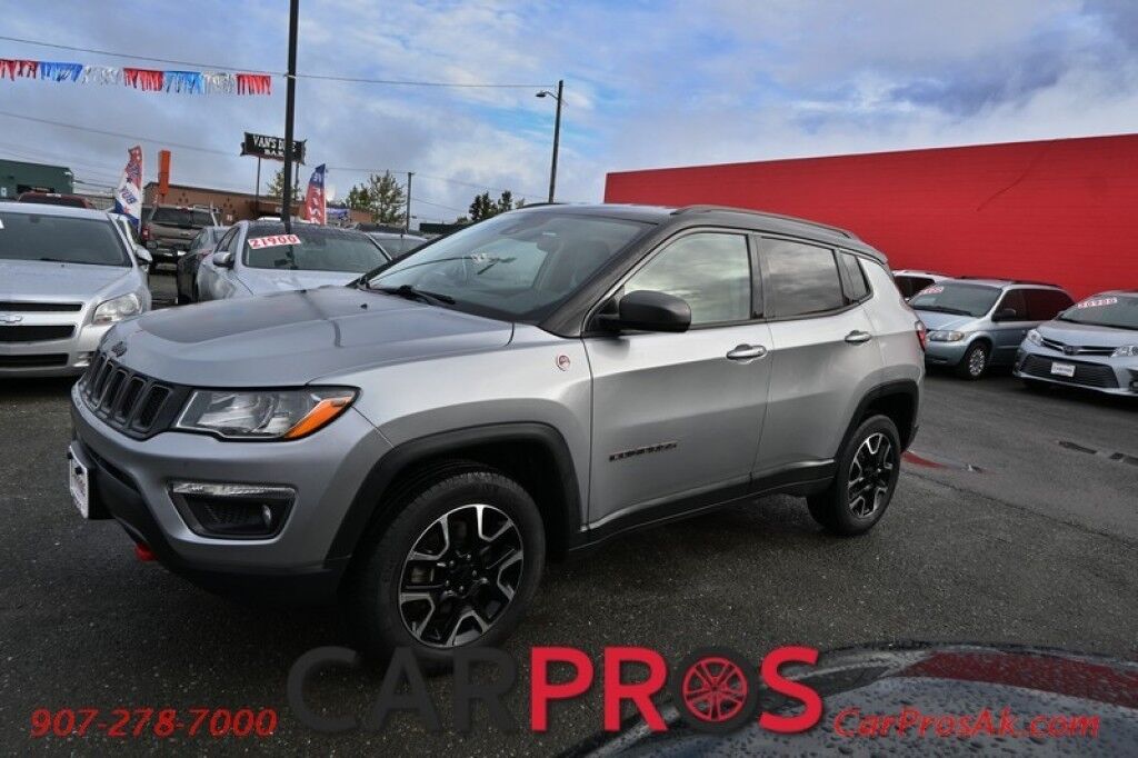 2021 Jeep Compass Trailhawk 4x4 - 2.4L - Leather Seats - Bluetooth - Backup Camera - Blind Spot and Cross Path Detection - Keyless Entry - Push To Start Anchorage AK